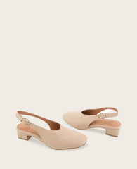 GENTLE SOULS - Kellis Stretch Nappa Slingback Heel