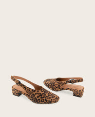 GENTLE SOULS - Kellis Stretch Suede Slingback Heel