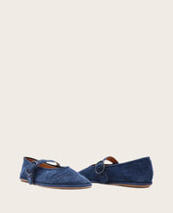 GENTLE SOULS - Lunar Suede Mary Jane Flat