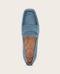 GENTLE SOULS - Sophie Suede Embossed Loafer