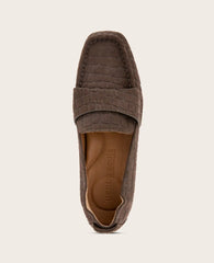 GENTLE SOULS - Sophie Suede Embossed Loafer