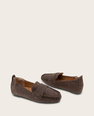 GENTLE SOULS - Sophie Suede Embossed Loafer