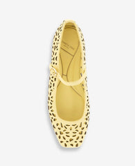 Jasper Perforated Leather Ballet Flat