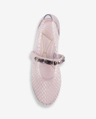 Jazzy Stone Embellished Ballet Flat