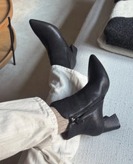 GENTLE SOULS - Danbury Leather Double Gore Heel Boot