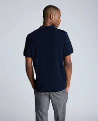 Short Sleeve Polo Sweater