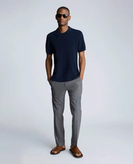 Short Sleeve Polo Sweater