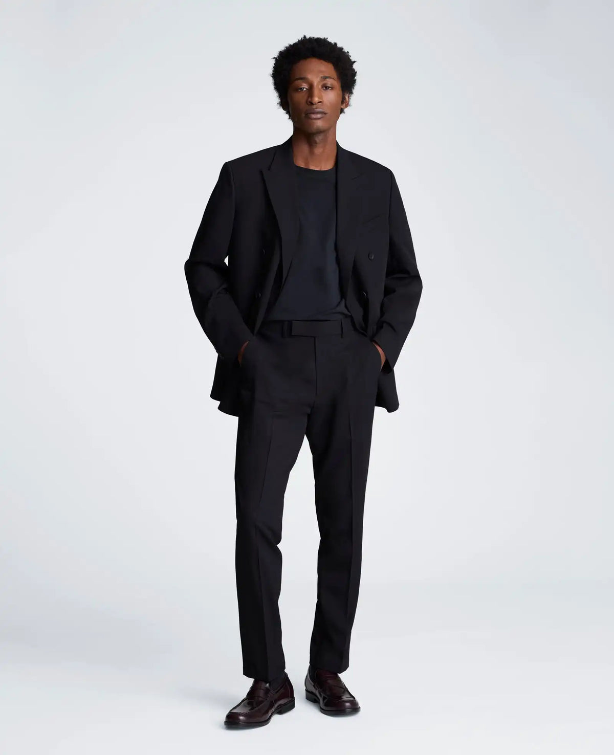 Ready Flex Slim-Fit Double-Breasted Suit