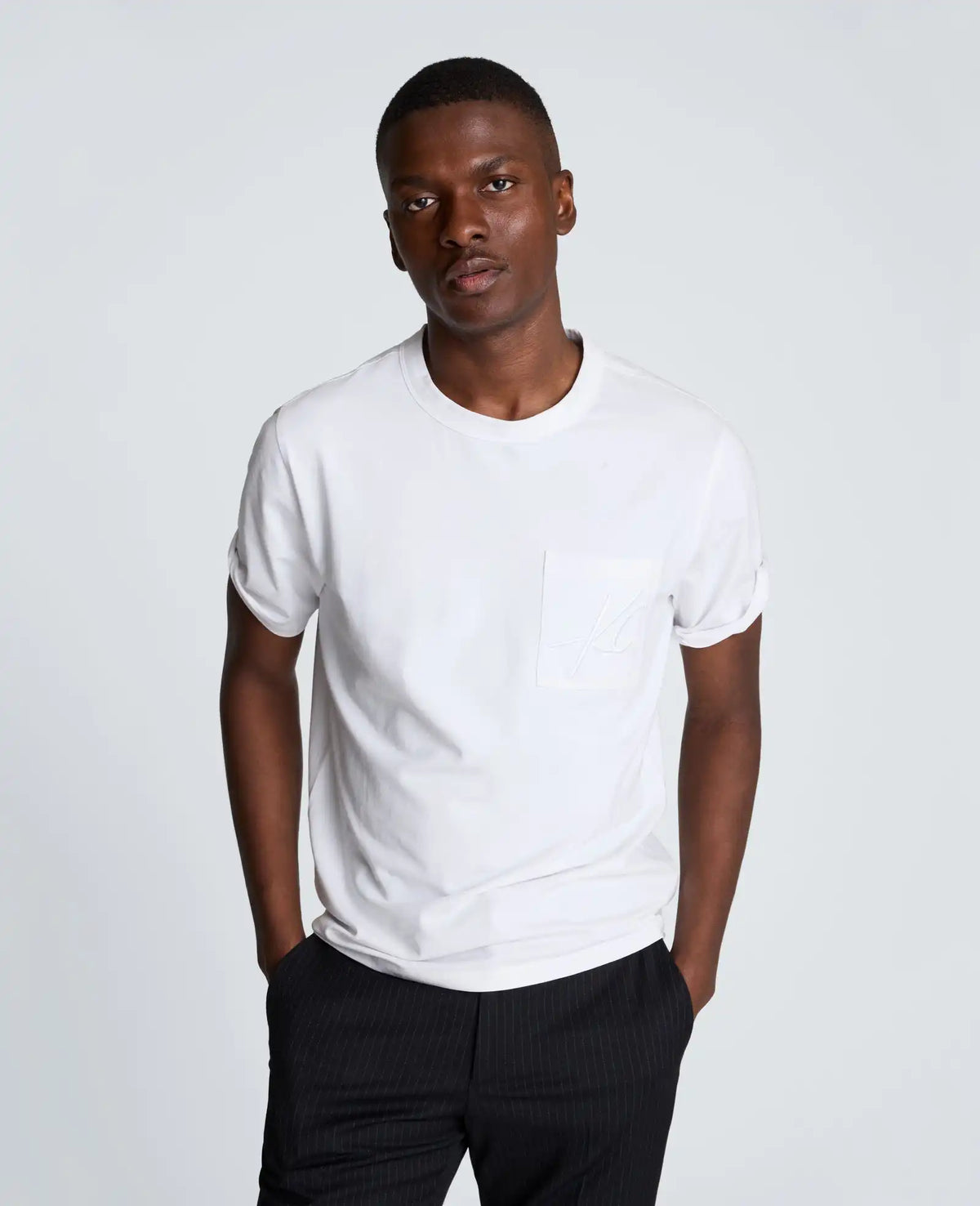 Crew Tee with Pocket
