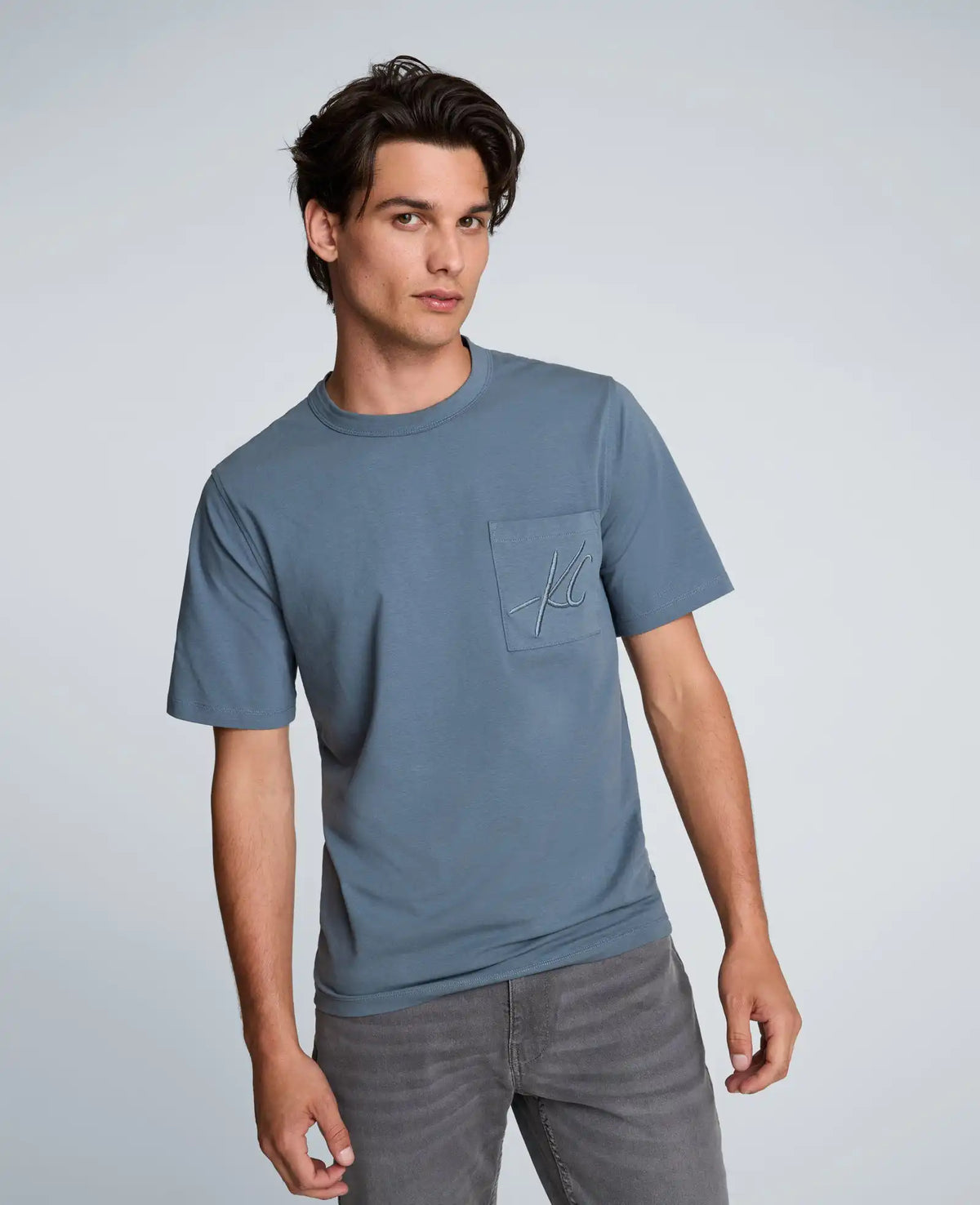 Crew Tee with Pocket