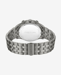 Dress Sport Chronograph Stainless Steel Bracelet Watch