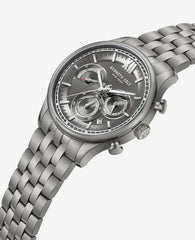Dress Sport Chronograph Stainless Steel Bracelet Watch