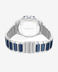 Dress Sport Chronograph Two-Tone Stainless Steel Bracelet Watch