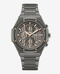 Dress Sport Chronograph Two-Tone Stainless Steel Bracelet Watch