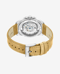 Skeleton Automatic Strap Watch