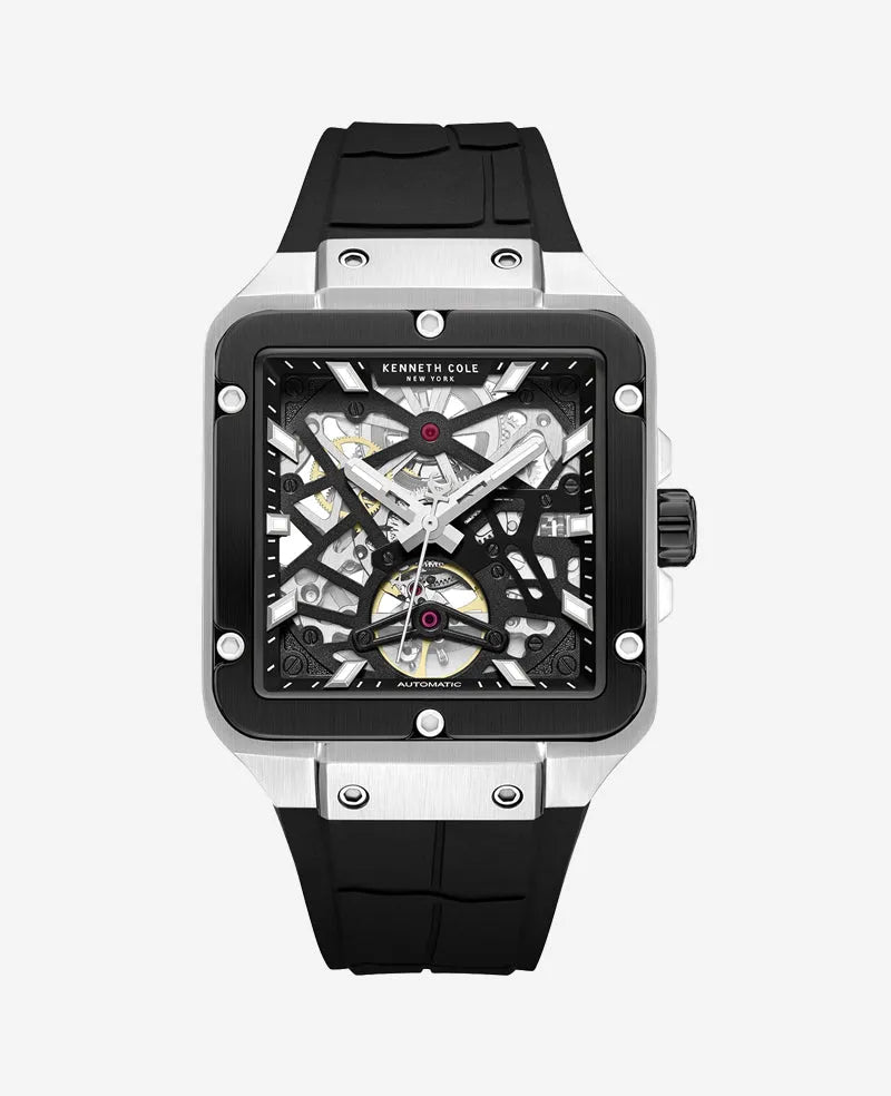 Skeleton Automatic Silicone Watch