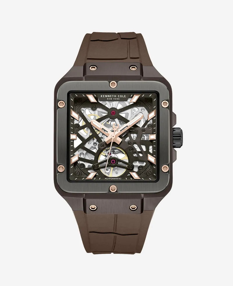 Skeleton Automatic Silicone Watch