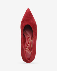 Ophelia Kid Suede Heel