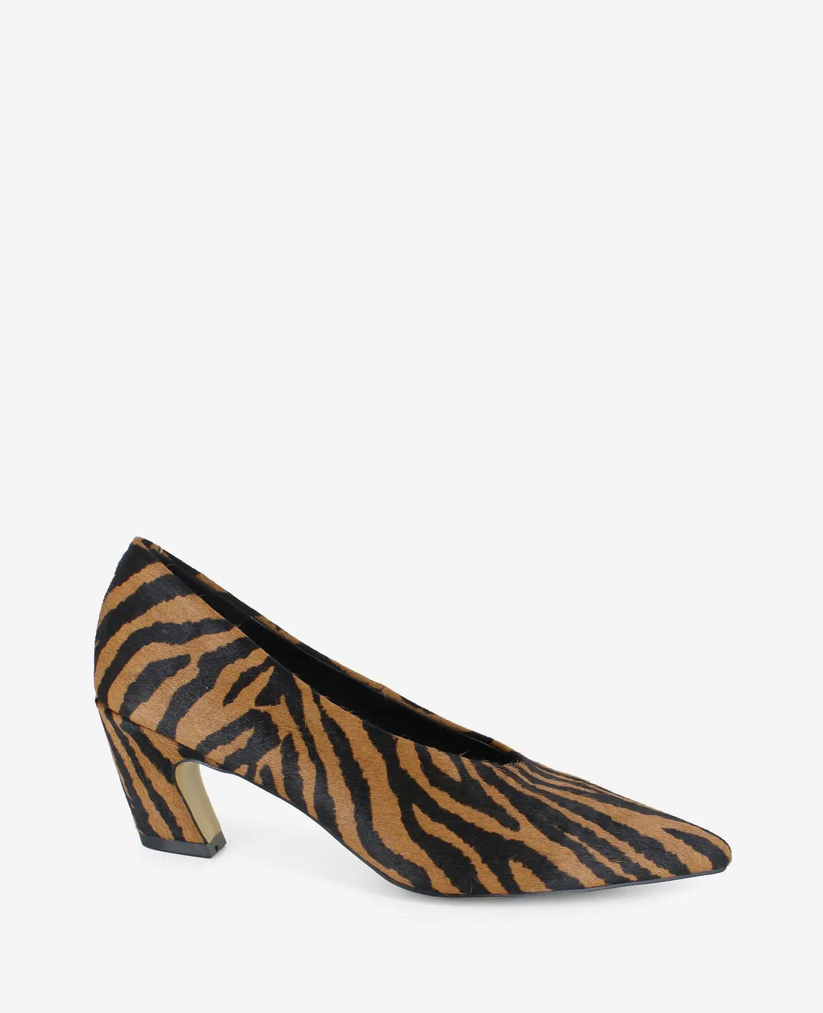 Ophelia Tiger Calf Hair Heel