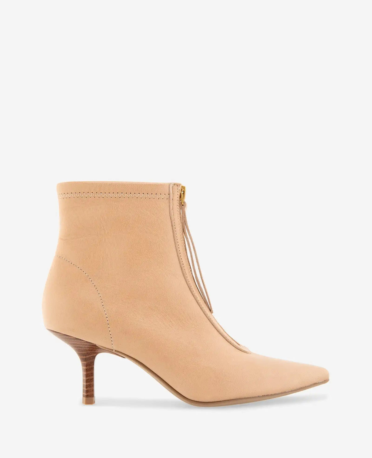 Udaya Leather Heel Bootie