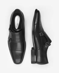 Charles Monk Strap Cap Toe Oxford