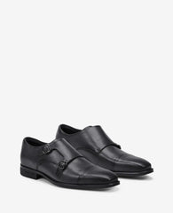 Charles Double Monk Strap Cap Toe Oxford
