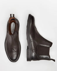 Frank Double Gore Wingtip Chelsea Boot