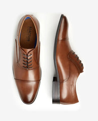 REACTION - Heath Cap Toe Lace Up Oxford