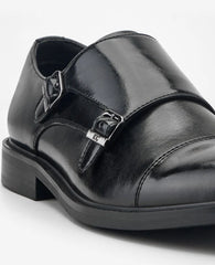REACTION - Leland Monk Strap Cap Toe Oxford