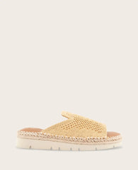 GENTLE SOULS - Leilani Knit Platform Slip On Sandal