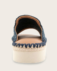 GENTLE SOULS - Leilani Knit Platform Slip On Sandal