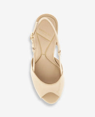 Londyn Patent Peep Toe Heel