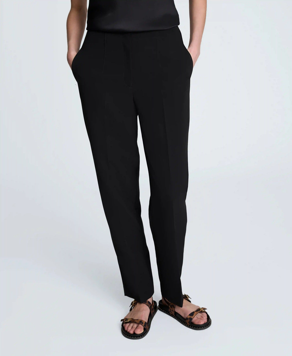 Luxe Twill Straight Leg Pant