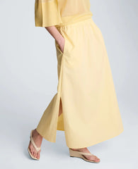 Pull On Maxi Skirt with Side Slits