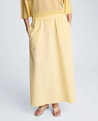 Pull On Maxi Skirt with Side Slits