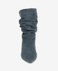 Marsha Suede Kitten Heel Bootie