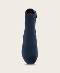 GENTLE SOULS - Nash Suede Side Zip Wedge Bootie