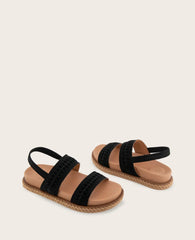 GENTLE SOULS - Nico Nubuck Whip Stitch Band Sandal