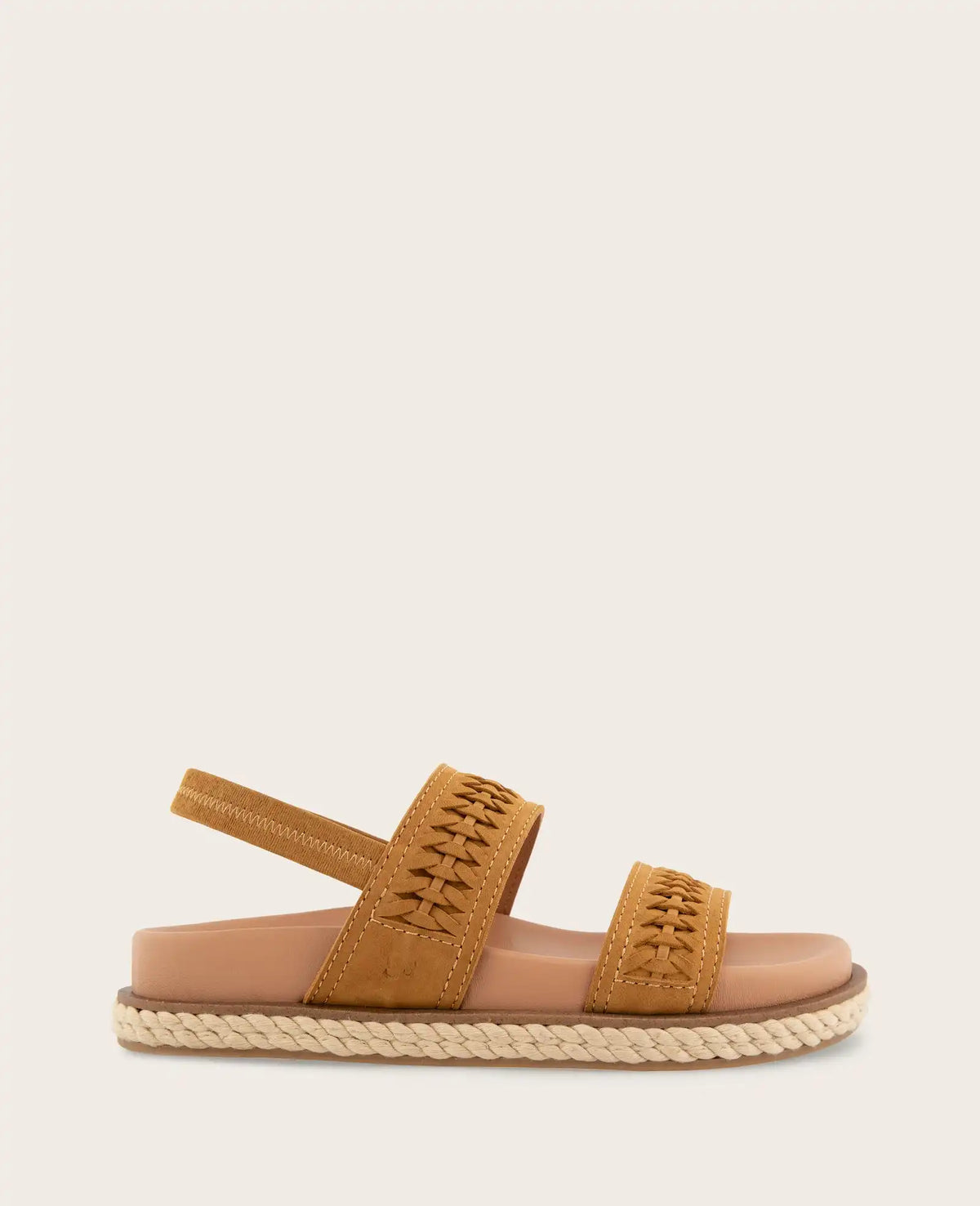 GENTLE SOULS - Nico Nubuck Whip Stitch Band Sandal