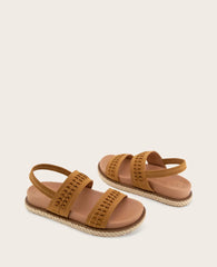 GENTLE SOULS - Nico Nubuck Whip Stitch Band Sandal
