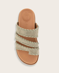 GENTLE SOULS - Niles Suede Whip Stitch band Sandal