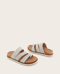 GENTLE SOULS - Niles Embossed Whip Stitch band Sandal