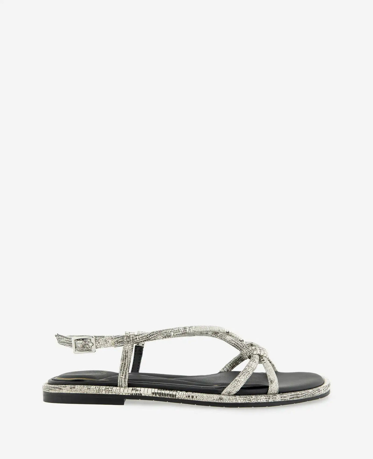 Paria Embossed Knot Detail Sandal