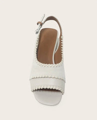 GENTLE SOULS - Samarra Suede Braided Detail Slingback Heel