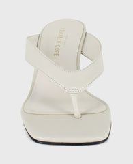 Susannah Leather Thong Wedge Sandal