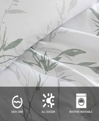 Ink Wash Vine Comforter + Sham Set