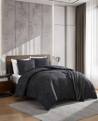 Silhouette Floral Comforter + Sham Set