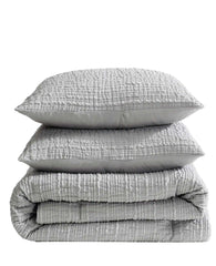 Serenity Wavy Lines Comforter Set