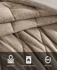 Banks Natural Comforter-Sham Set