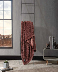 Textured Solid Throw Blanket